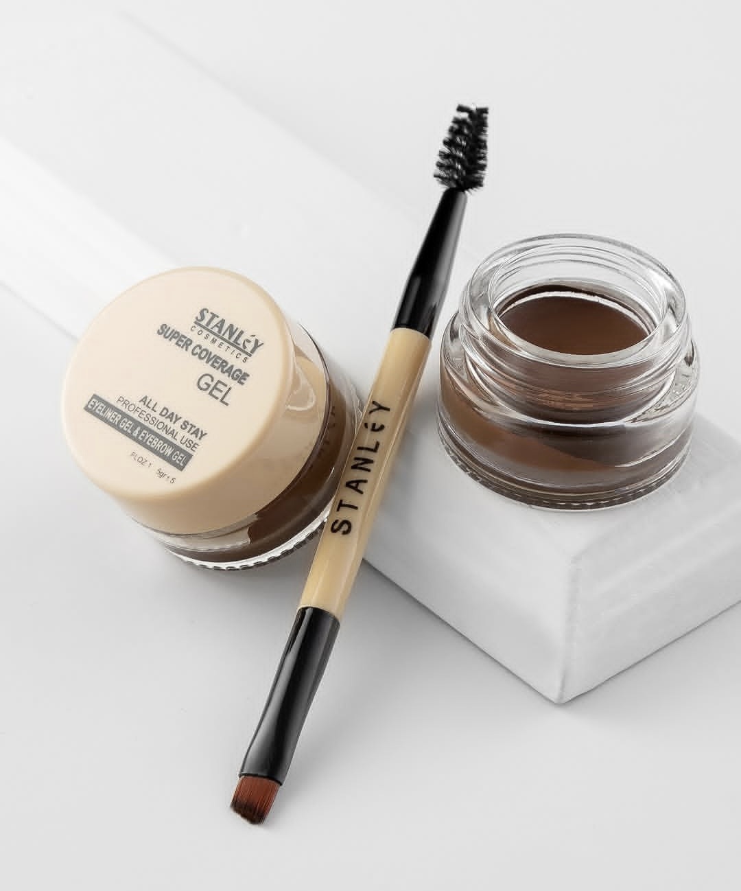 ژل ابرو و خط چشم استنلی | Stanley Eyebrow & Eyeliner Gel | ماندگاری 24 ساعته