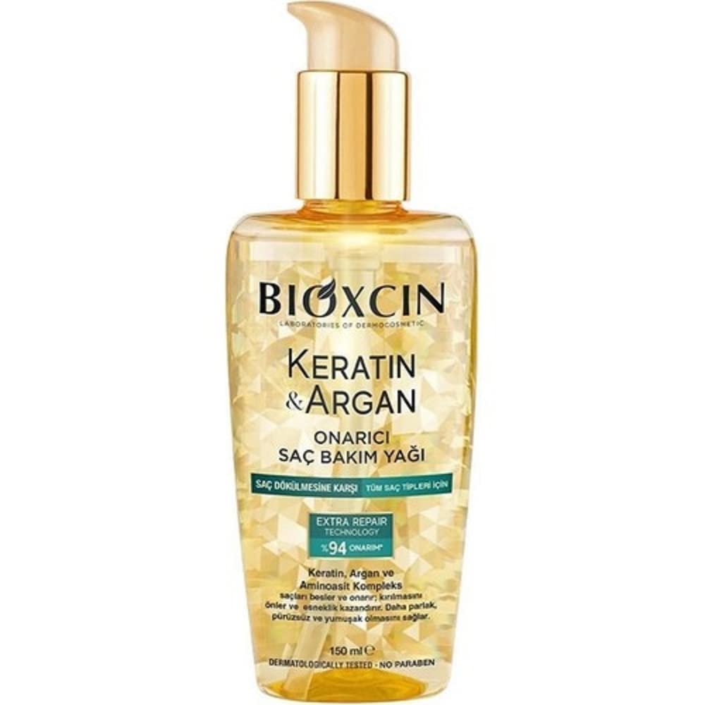 روغن آرگان بیوکسین اصل | Bioxcin Argan Oil | تقویت و ترمیم موهای خشک و آسیب‌دیده